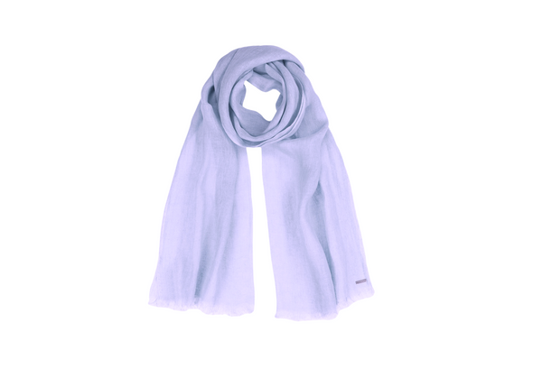 Cloud Linen Scarf - Lilac