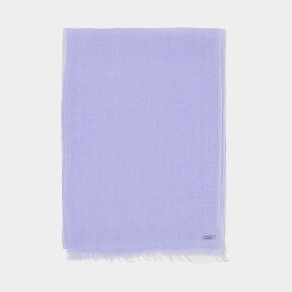 Cloud Linen Scarf - Lilac